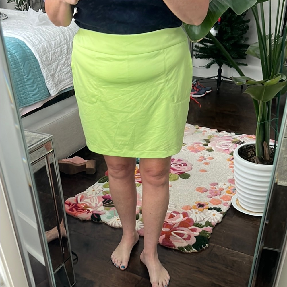 Lime Green Women's Skirt